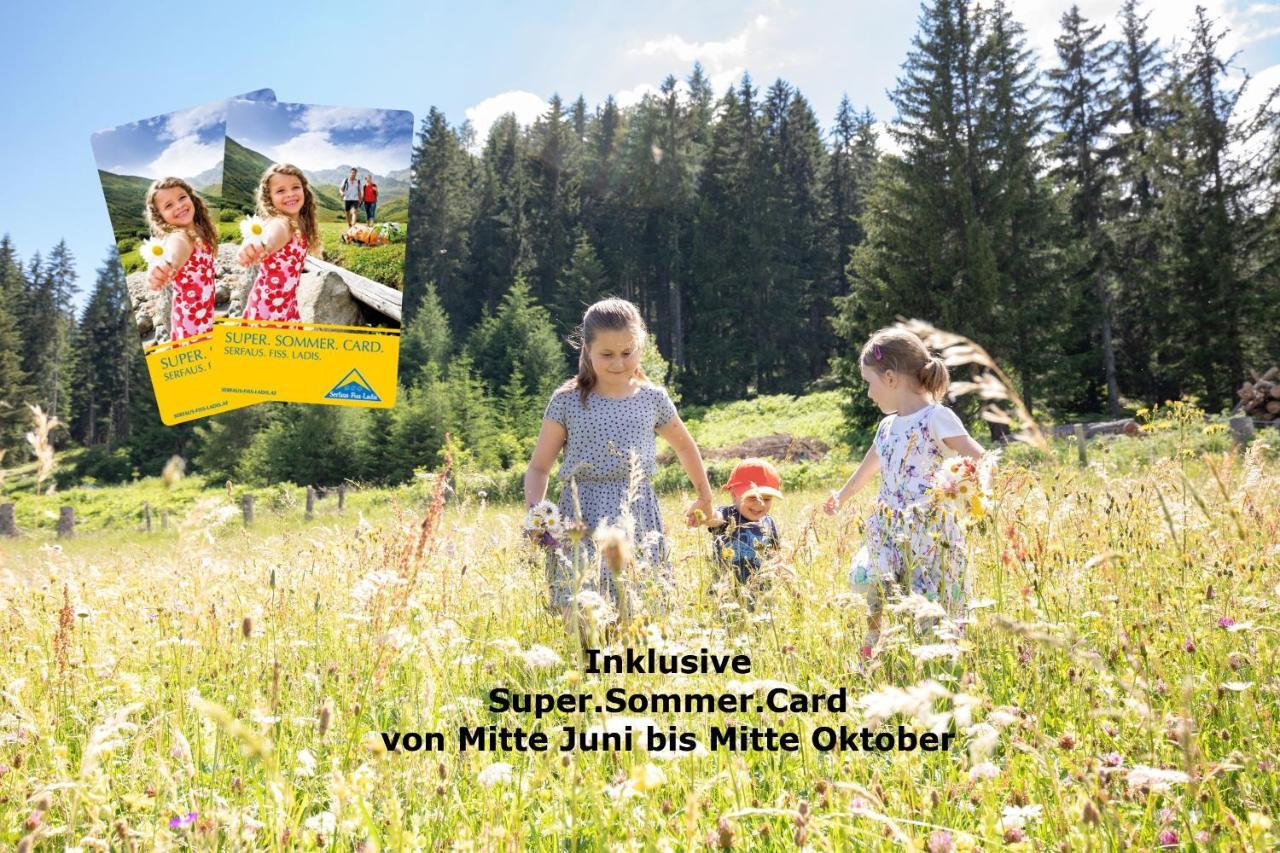 Alpenapart Ladis Ehemals Alpenapart Alexander Inklusive Sommer Bergbahnticket Ngoại thất bức ảnh