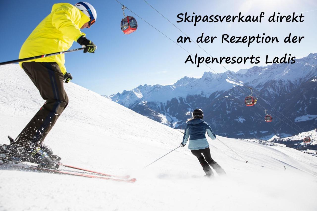 Alpenapart Ladis Ehemals Alpenapart Alexander Inklusive Sommer Bergbahnticket Ngoại thất bức ảnh
